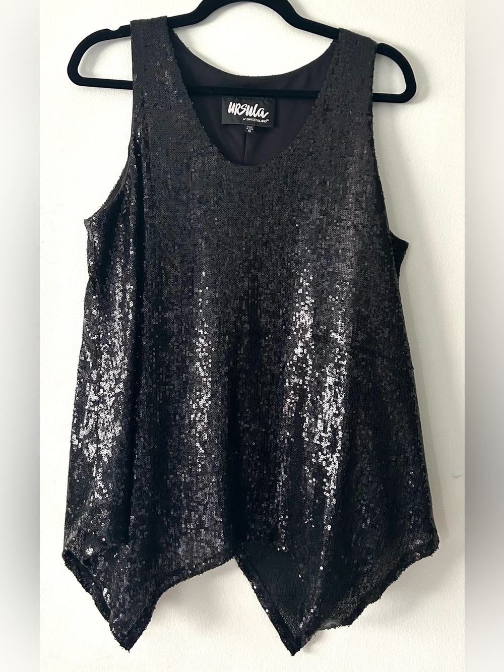 Sequined Ursula top